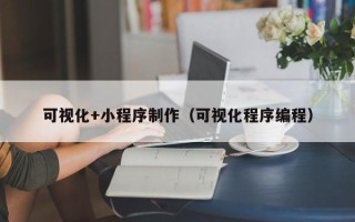 云浮可视化+小程序制作（可视化程序编程）